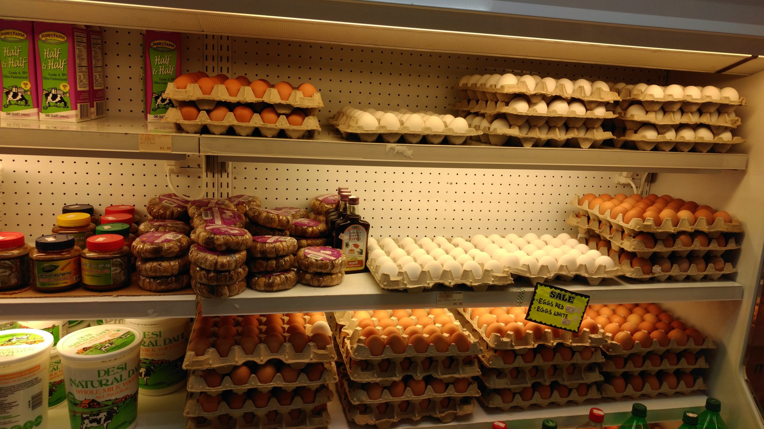 Egg section