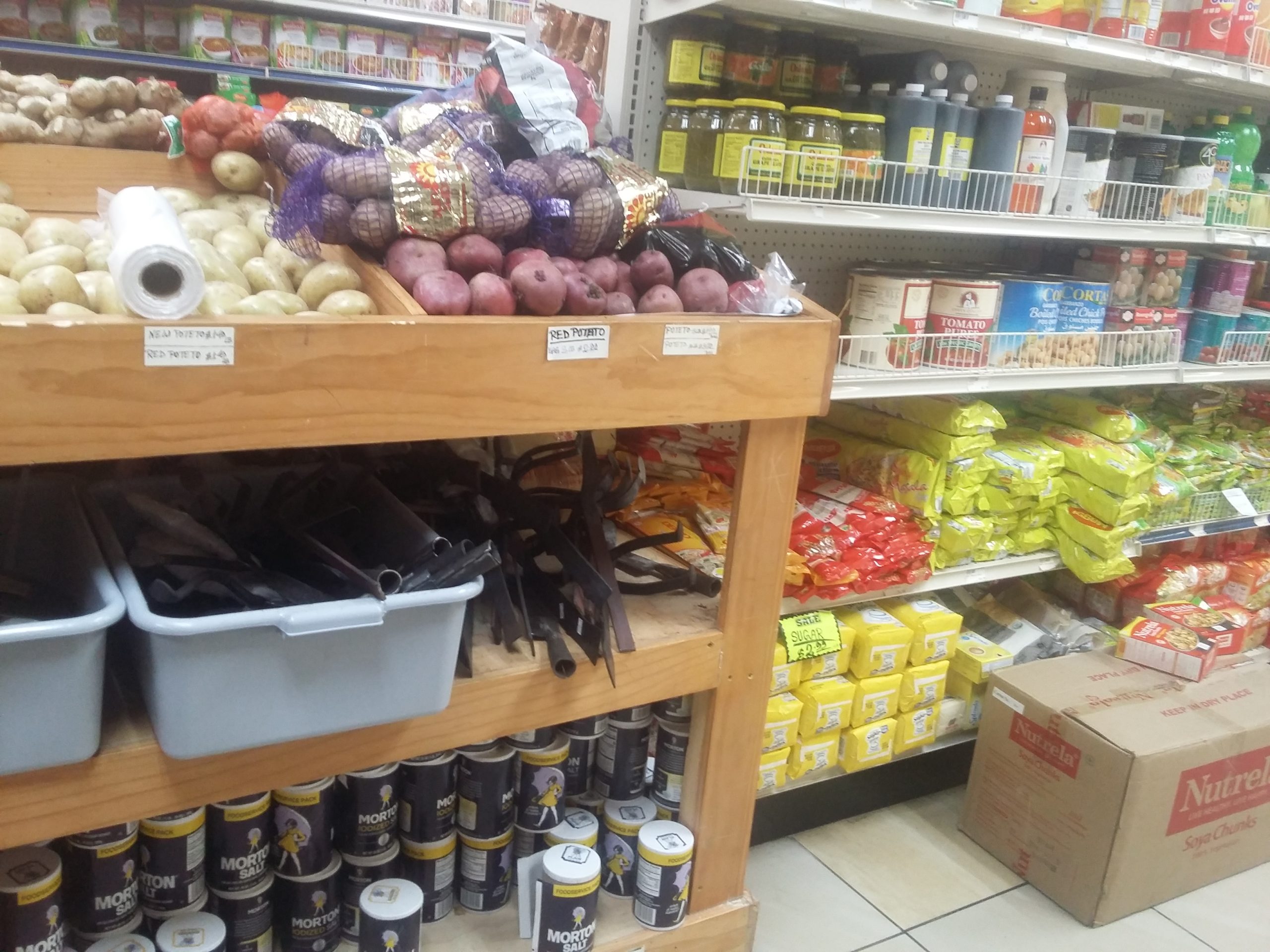 Fresh produce and grocery products